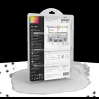 Лента светодиодная LED 5050/30RGB+30W-SMD 6 Вт/м 390 лм/м RGBW DC 12В IP20 10мм комплект лента и драйвер (блистер 3м) Basic Gauss