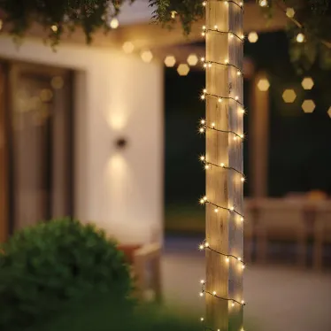 Гирлянда линейная LED мультиколор 40м IP44