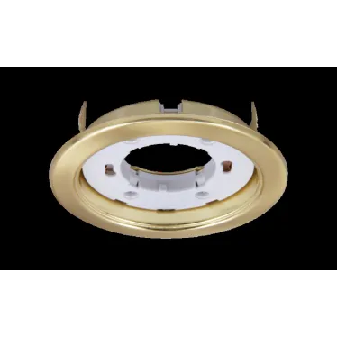 Светильник встраиваемый под лампу GX53 PGX53 10639.23 золото матовое