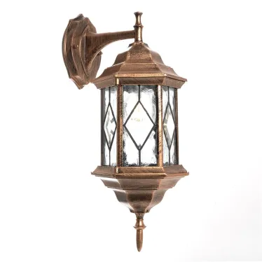 Светильник НБУ-60w вниз Е27 IP44 черный/золото