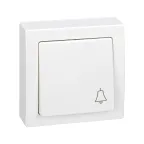 Кнопка клавишная, 10А 250В, S73L, механизм