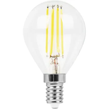 Лампа светодиодная LED 11вт Е14 теплый шар FILAMENT