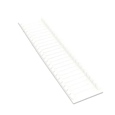 Заглушка 12 модулей белая