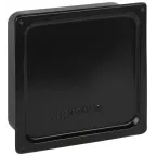 Коробка протяжная Y-996-200-200-80-31 металлическая У-996 без уплотнителя 200х200х80мм черная IP31