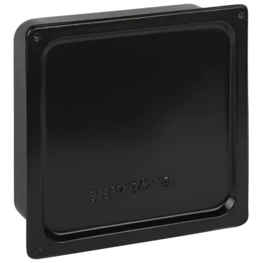 Коробка протяжная Y-996-200-200-80-31 металлическая У-996 без уплотнителя 200х200х80мм черная IP31