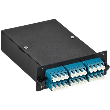 Кассета для кросса ST OS2 MTP male 6хLC-quad (24 ОВ)