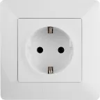 Valena LIFE Рамка 1 пост белая универсальная