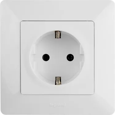 Valena LIFE Рамка 1 пост белая универсальная