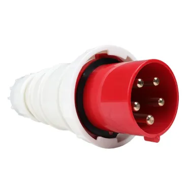 Вилка 045-125А-6h-380AC-3P+PE+N-IP67
