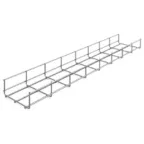 Проволочный лоток 150х60х3000, толщ. 3,5 мм, гальван. цинк