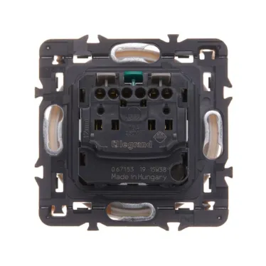 Celiane Лицевая панель розетки 2К+З немецкого стандарта 067153/61 графит