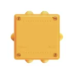 Коробка пластиковая FS с кабельными вводами и клеммниками IP55 100х100х50мм