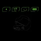 Фонарь светодиодный налобный 3 Вт 150 лм Черный IP42 аккумуляторный Li-ion 300мАч GFL Gauss