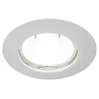 Светильник штампованный MR16,12V/220V, 50W белый ST3 WH