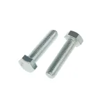 Болт DIN933 М16х50 шестигранная голова полная резьба оцинкованный (2 шт)