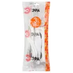 Удлинитель электрический с заземлением 3 розетки 3м ПВС 3x0,75мм2 10А UX-3e-3m ЭРА