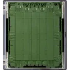 Щит распределительный встраиваемый ЩРв Practibox3 2х12м земля+нейтраль прозрачная дверь