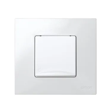 Розетка 2P+E Schuko с крышкой и шторками винтовой зажим 16А 250В S27 белый