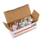 Исполнительный механизм кнопки XB4 красный плоский возвратный без фиксации, с подсветкой