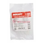 Хомут-стяжка кабельная нейлоновая 80x2,5 мм, белая, упаковка 100 шт, REXANT