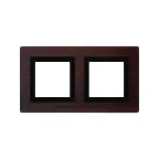 Рамка из натурального дерева, ''Avanti'', венге, 4 модуля