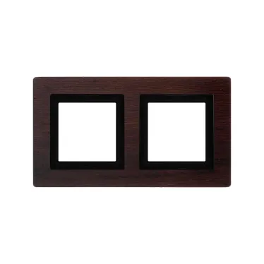 Рамка из натурального дерева, ''Avanti'', венге, 4 модуля