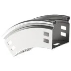 Поворот плавн. 45град тип В20 ESCA 50х100мм