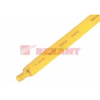 Термоусаживаемая трубка 7,0 3,5 мм, желтая, упаковка 50 шт. по 1 м, REXANT