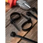 Хомут P6.6 стандартный черный 2.5x160 (100шт) FlexLock PROxima