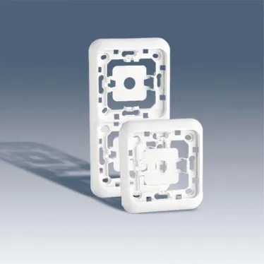 Рамка на 1 пост, S73, слоновая кость