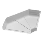 Угол горизонтальный 90 градусов Стандарт HDZ 600х100