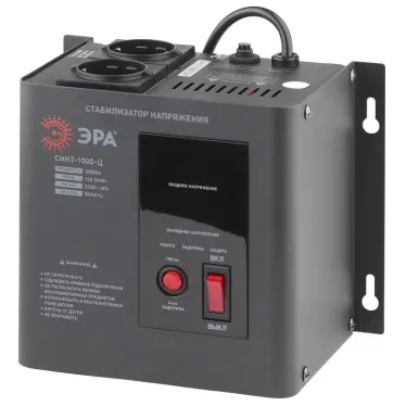 Стабилизатор напряжения настенный СННТ-1000-Ц цифровой дисплей 140-260В/220/В, 1000ВА