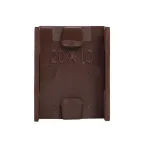 Соединитель (20х10) (4 шт) Plast под темное дерево