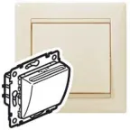 VALENA Выключатель с ключ-картой слоновая кость