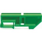 Изолятор нулевой шины 35мм зеленый