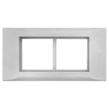 Рамка+суппорт на 4 модуля (2 поста) C-Line