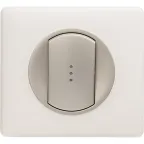 Рамка, однопостовая, белая перкаль