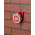 Розетка стационарная внутренняя угловая 4142 3Р+РЕ 16А 380В IP67 PROxima