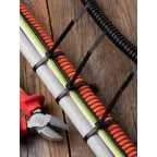 Хомут 4.8х200 черный нейлон (100шт)