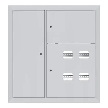 Щит этажный 4 кв. слаботочка слева (1000х950х160) Basic