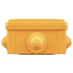 Коробка пластиковая FS с кабельными вводами и клеммниками IP55 100х100х50мм 5р 450V 10A 6мм.кв.