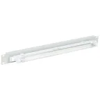 Панель осветительная 19 дюймов 1U с ручным включателем серая