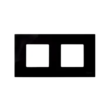 Рамка-декор на 2 поста для 2700620-03., S27Pl, чёрный