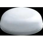 Светильник светодиодный ДБП-12w с оптико-акустическим датчиком 4000K 900Лм круглый пластиковый IP54 белый