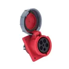 Розетка стационарная внутренняя угловая 4152 3Р+РЕ+N 16А 380В IP67 PROxima