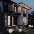 Светильник НБУ-2х60w вверх/вниз Е27 IP54 черный