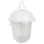 Светильник НСП 02-100-001 без решетки Желудь сталь / стекло IP54 E27 max 100Вт 170х260 белый