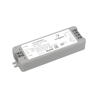 Диммер SMART-D1-DIM (12-36V, 0/1-10V) (ARL, IP20 Пластик, 5 лет)