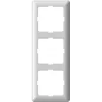 W59 Рамка 3 поста матовый хром