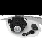 Фонарь светодиодный налобный 5 Вт 450 лм Черный IP44 аккумуляторный Li-ion 2400мАч GFL Gauss